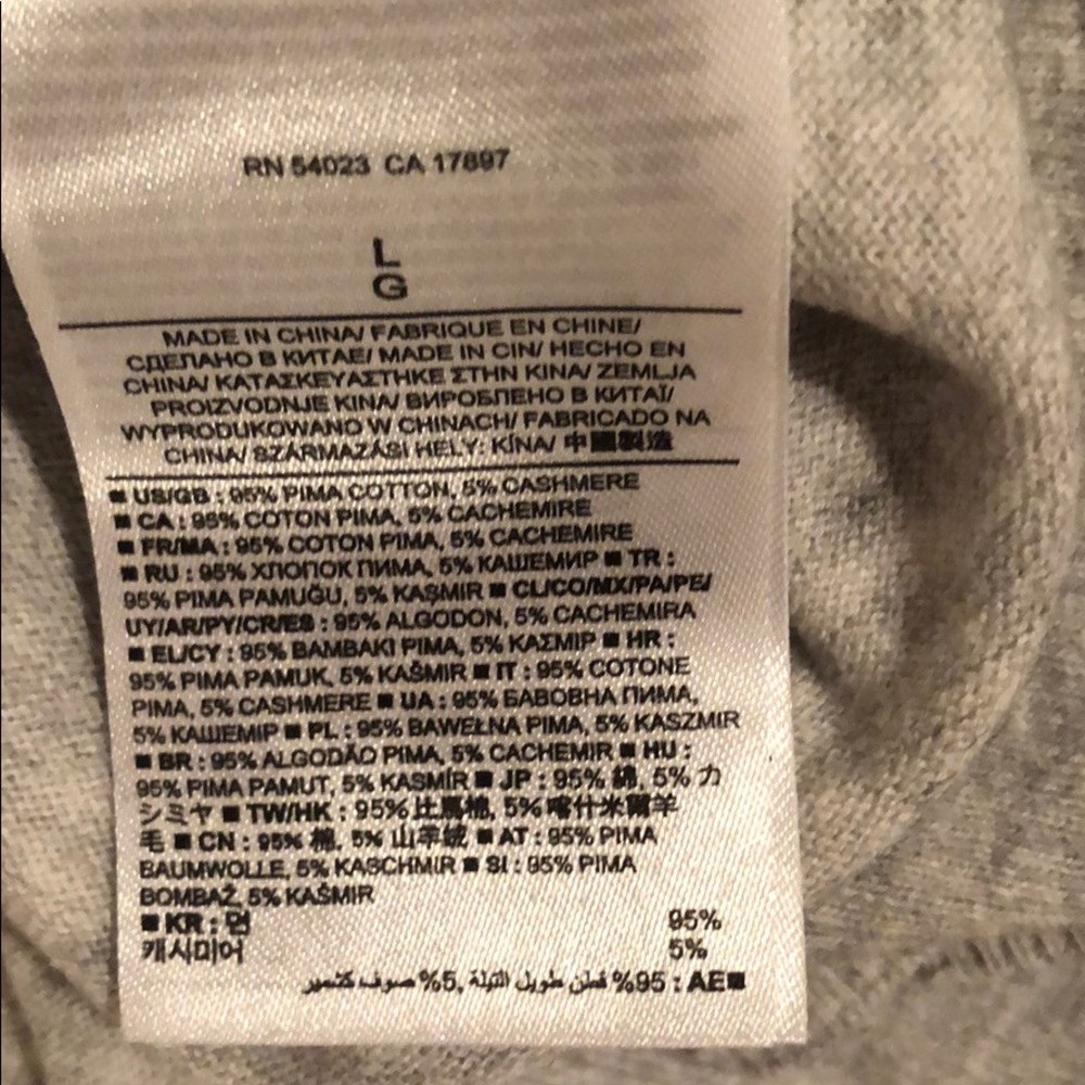 Banana Republic Pima Cotton Cashmere Sweater - Picture 6 of 7